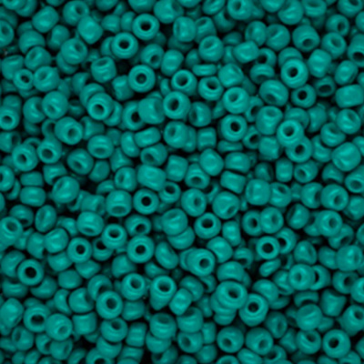 Rokajl, tyrkysově zelený, 4 mm, 50 g 