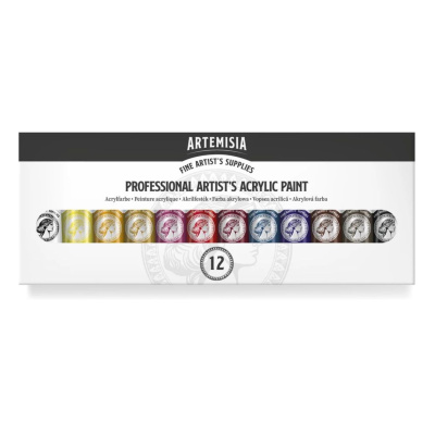 Sada akrylových barev Artemisia, 12 x 20 ml 