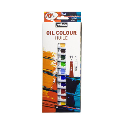 Sada olejových barev Pop Art, 11 x 10 ml + 1 x 15 ml 