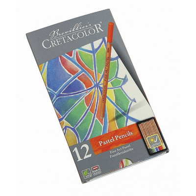 Sada uměleckých pastelů v tužce Cretacolor, 12 ks 