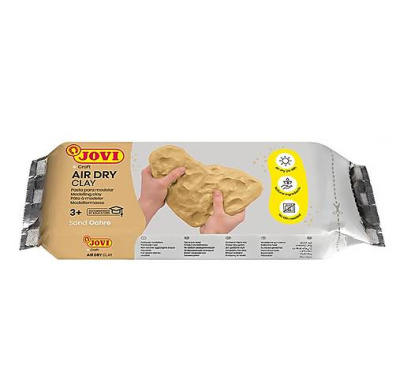 Samotvrdnoucí modelovací hmota JOVI 500g, okrová