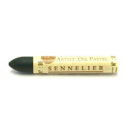 Olejový pastel Sennelier - chromově zelená střední 085 