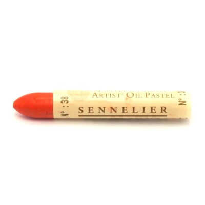 Olejový pastel Sennelier - vermilion 038 