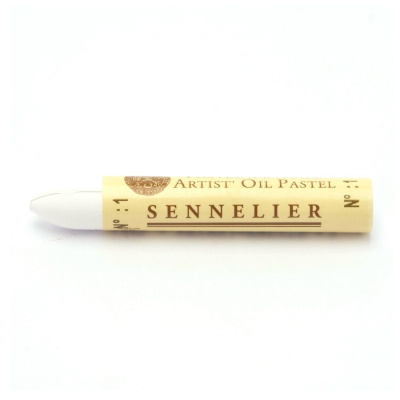 Olejový pastel Sennelier - bílý 001 