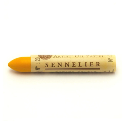 Olejový pastel Sennelier - tmavá žlutá 020