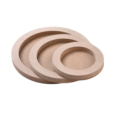 Set tří kruhových základů z MDF, 10-15-20 cm