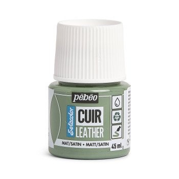 SETACOLOR Leather, barvy na kůži, 45ml, 15 Matcha Green