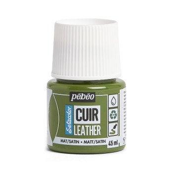 SETACOLOR Leather, barvy na kůži, 45ml, 17 Khaki Green