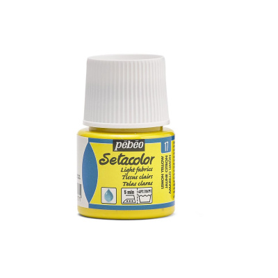 Setacolor light 45 ml, 17 citronově žlutá 