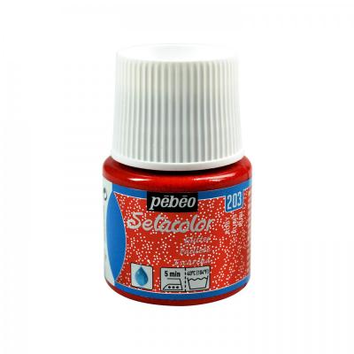 Setacolor light 45 ml, glitter, 203 Ruby