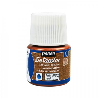 Setacolor opaque 45 ml, 47 Shimmer light copper