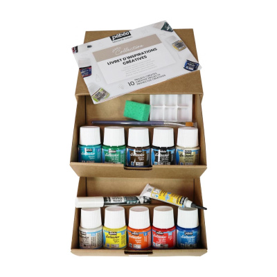 Setacolor neprůhledná varianta 2, sada velká 10 x 45 ml