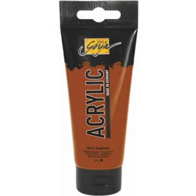 SOLO GOYA, akrylová barva červenohnědá 100 ml 