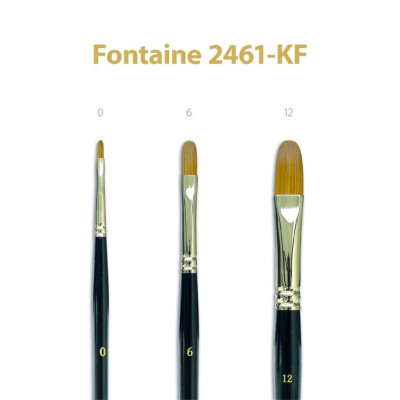 Štětec Simply-T, Fontaine filbert 6 