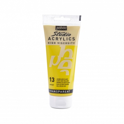 Studio Acrylics 100 ml, 13 Light azo yellow