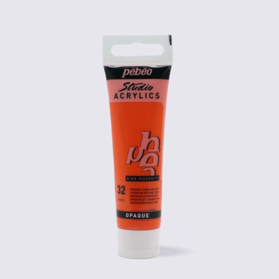 Studio Acrylics 30 ml, Cadmium Orange Hue 