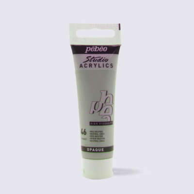 Studio Acrylics 30 ml, 46 Neutral Grey