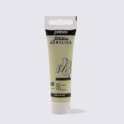 Studio Acrylics 30 ml, 65 Buff Titanium 