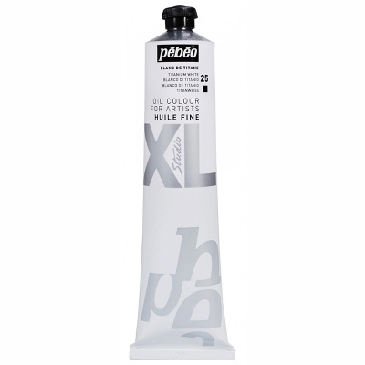 Studio XL 200 ml, 25 Titanium white