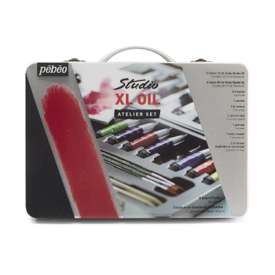 Sada olejových barev Studio XL v kovovém kufříku 