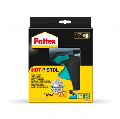 Tavná lepící pistole Pattex Hot + 6 náplní