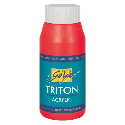 TRITON KREUL SOLO GOYA, akrylová barva rudá 750 ml 