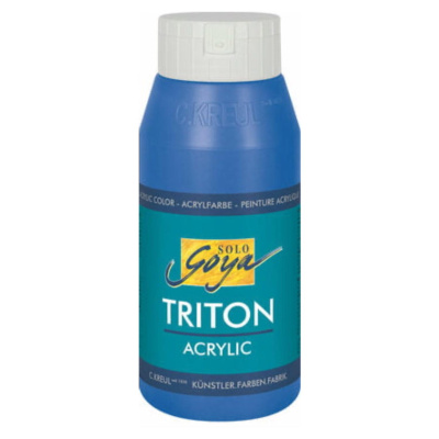 TRITON KREUL SOLO GOYA, akrylová barva kobaltově modrá 750 ml 