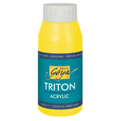 TRITON KREUL SOLO GOYA, akrylová barva žlutá 750 ml 