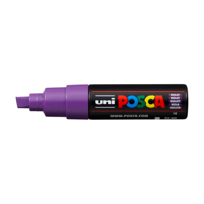 Uni POSCA fix PC-8K, 8 mm, fialová 