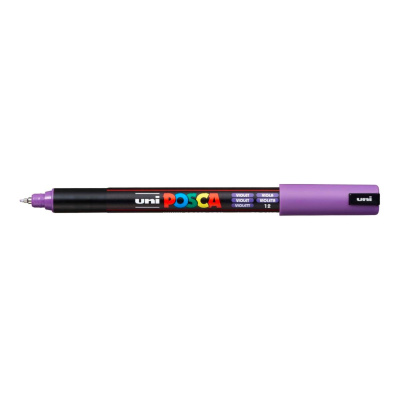 Liner Uni Posca PC-1MR, 0,7 mm, fialová