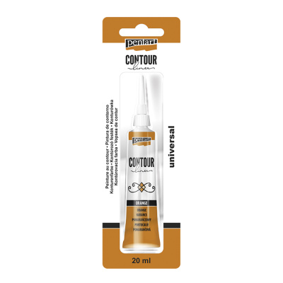 Univerzální konturovací barva 20 ml oranžová