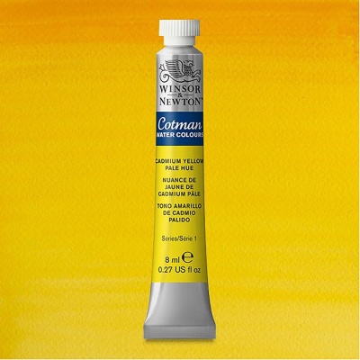 Winsor & Newton, Cotman, akvarel, Cadmium Yellow Pal