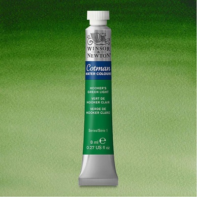 Winsor & Newton, Cotman, akvarel, Hooker `s Green Lig