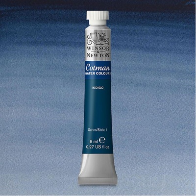 Winsor & Newton, Cotman, akvarel, Indigo