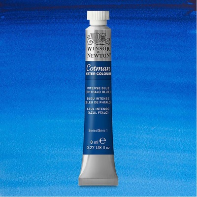 Winsor & Newton, Cotman, akvarel, Intense Blue