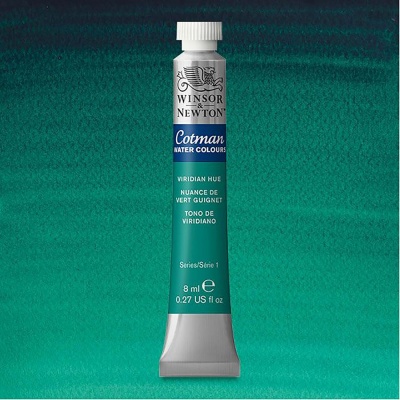 Winsor & Newton, Cotman, akvarel, Viridian Hue