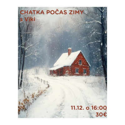 Workshop, Chata v zimě - olejomalba, 11. prosince 2025 - 16:00 hod