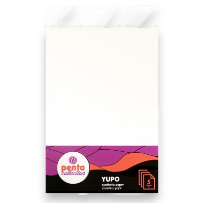 Papír Yupo, syntetický, A4, 5 ks