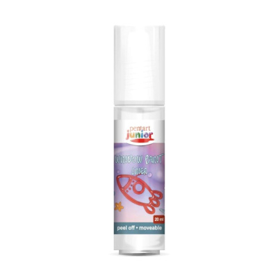 Slupovací barva na sklo, 20 ml, bílá