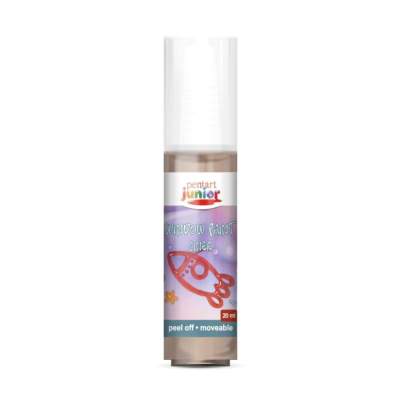 Slupovací barva na sklo, 20 ml, hnědá 