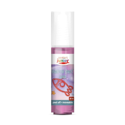 Slupovací barva na sklo, 20 ml, magenta