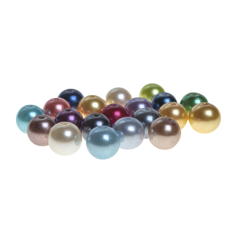 Voskované perle vznikly jako imitace pravých přírodních perel . Jedná se o technologii povrchové úpravy skleněných perel nebo mačkaných či plastov�