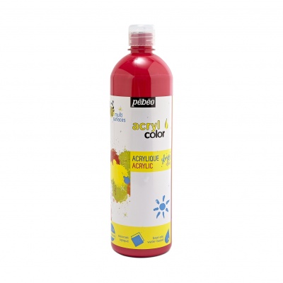 Acrylcolor 1 l, 113 Primary red