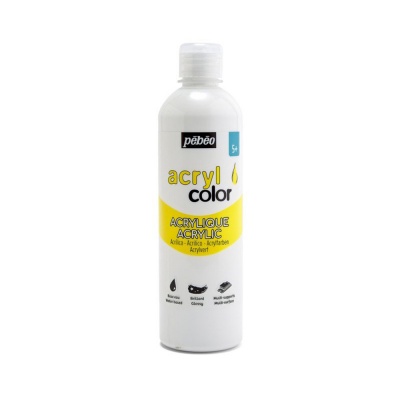 Acrylcolor 500 ml, 101 White
