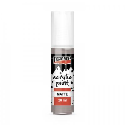 Akrylová barva matná 20 ml, country růžová