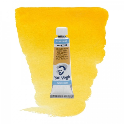 Van Gogh Akvarelová barva, 10 ml, Azo Yellow Medium