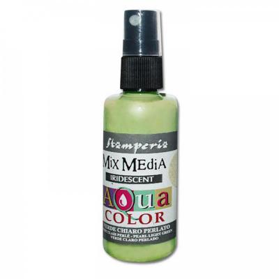 Aquacolor sprej, 60 ml, Iridescent light green