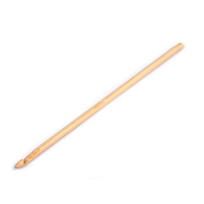 Bambusový háček pro háčkování, velikost 5 mm