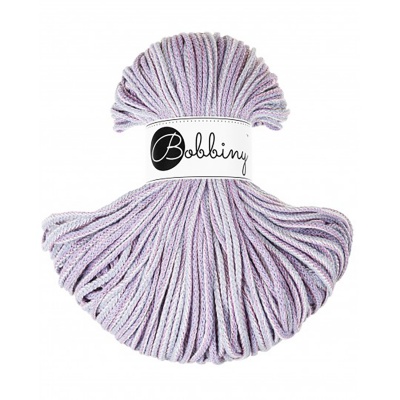 Bobbiny, Macramé pletená šňůra, 3 mm, 100 m, Magic Iris