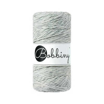 Bobbiny, Macramé točená šňůra, 3 mm, 100 m, Marble
